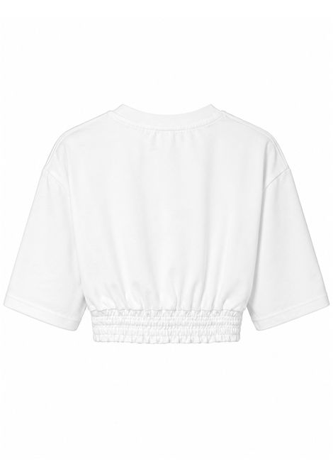 T-shirt crop Lù-Lù BY MISS GRANT | LL4482LATTE